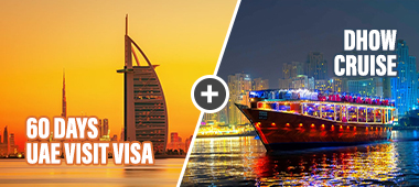 Dubai 60 Days Visa + Dhow Cruise Creek